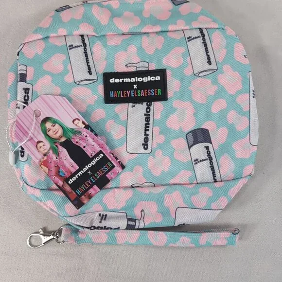 NEW Dermalogica x Hayley Elsaesser Cosmetics Bag Limited Edition Makeup Skincare - Picture 1 of 11